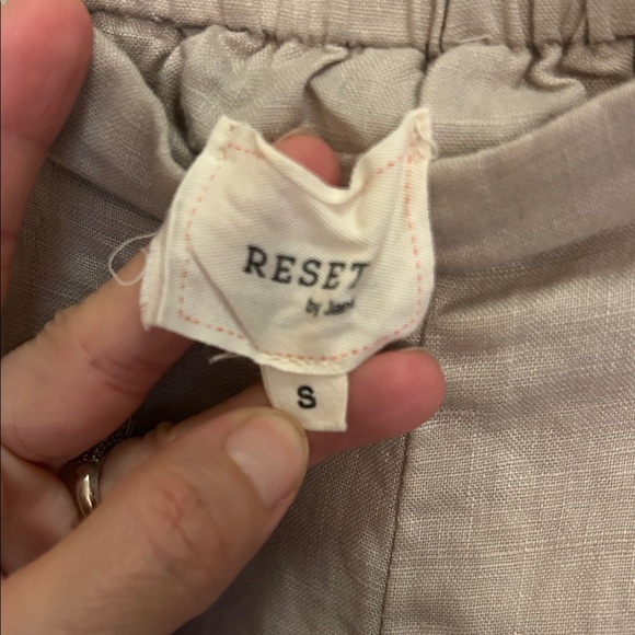 RESET by Jane small flax tan Wide-Leg Pants - Picture 2 of 5